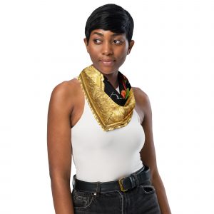 Opened Heart Bandana – Gilded Frame Edition